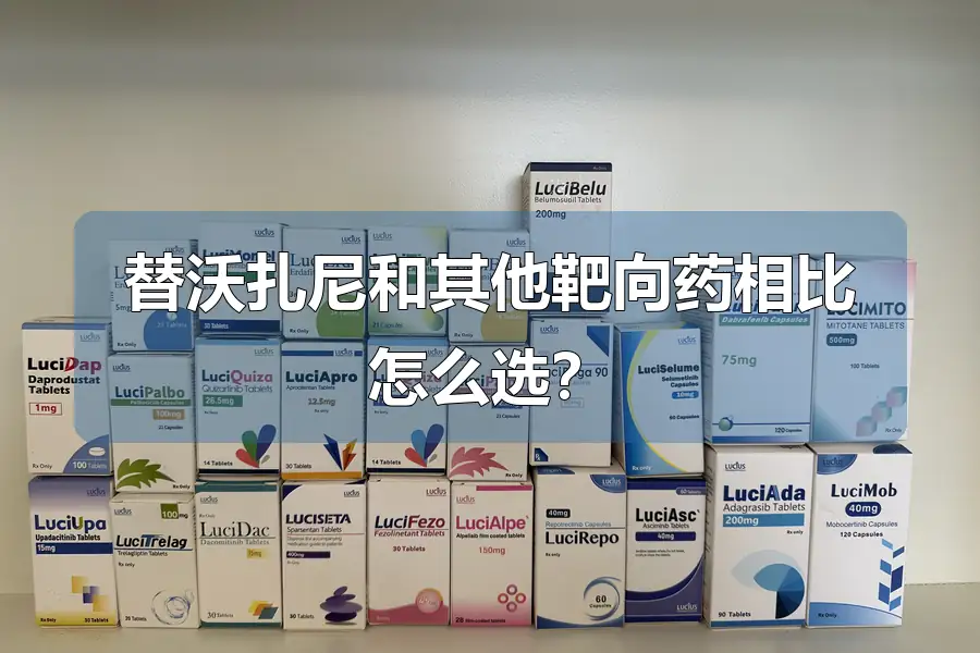 替沃扎尼和其他靶向药相比怎么选？